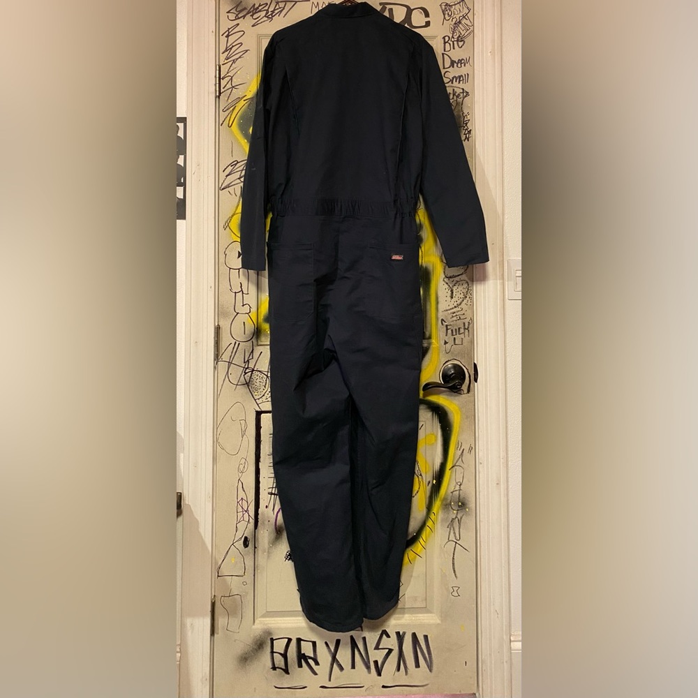 Large navy Dickies jumpsuit